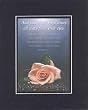 And God shall wipe away all tears . . . 8 x 10 Inches Biblical/Religious Verses set in Double Beveled Matting - A Timeless and Priceless Poetry Keepsake Collection
