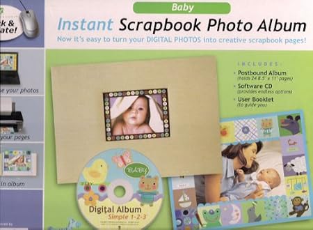 Baby Instant Scrapbook Photo Album