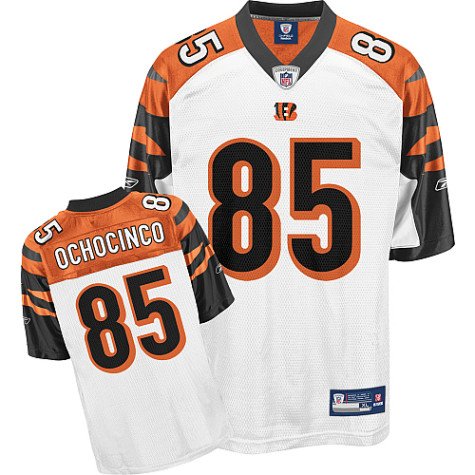 Youth Cincinnati Bengals #85 Chad Ochocinco Road Replica Jersey - S 8