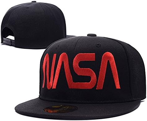 NASA Logo Adjustable Snapback Embroidery Hats Caps