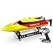 Babrit Elite 2.4GHz Remote Control Electric Boat High Speed RC Boat Duarable Battery Play on Water - Yellow (Only Works In Water)