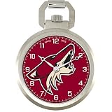NHL Men's NHL-PW-PHO Pocket Collection Phoenix Coyotes Pocket Watch