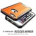 iPhone 6 Case, Caseology® [Plate Armor Series] Heavy Duty Industrial Cover [Orange] [Rugged Protection] for Apple iPhone 6 (2014) & iPhone 6S (2015) - Orange