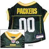 Pets First Official NFL Green Bay Packers Jersey Small