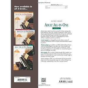 Alfred's Basic Adult All-in-One Course, Bk 3: Lesson * Theory * Solo, Comb Bound Book (Alfred's Basic Adult Piano Course)