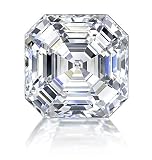 0.85 cttw, E Color, VS2 Clarity, Asscher Shape Diamond