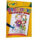Enlarge toy image: Crayola Gigantic 130 Page A4 Colouring Book -  preschool activity for young kids