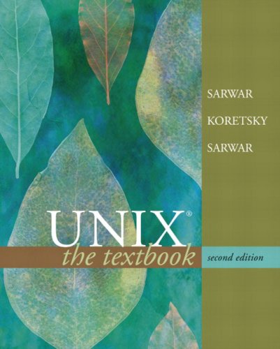 Unix: The Textbook (2nd Edition) Image Unix: The Textbook (2nd Edition)