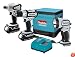 Makita LCT300W 18-Volt Compact Lithium-Ion Cordless 3-Piece Combo Kit