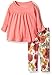 Burt's Bees Baby Baby Girls' Organic Crochet Sleeve Tee + Legging