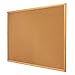 Quartet Cork Board, Bulletin Board, 2' x 1.5' Corkboard, Oak Finish Frame (301)