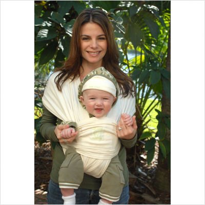 Picture of Baby K'Tan Baby Carrier in Natural Organic BKBC-NO-L (Baby Carriers)