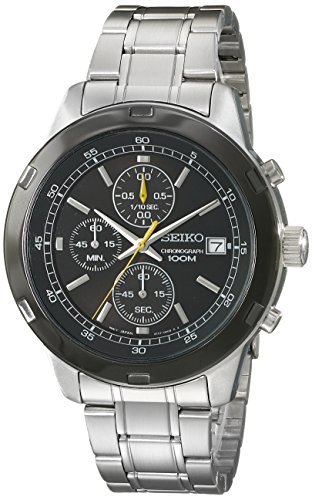 Seiko Men's SKS435 Analog Display Japanese Quartz Silver Watch