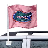 Florida Gators Pink Car Flag