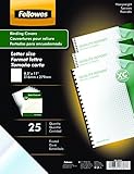 Fellowes Binding Presentation Covers, Letter, Frost, 25 Pack (5224301)