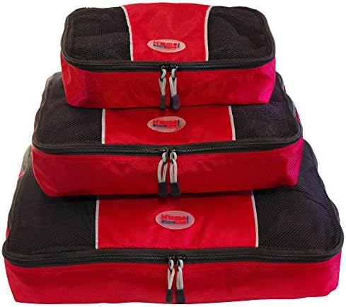Packing Cubes For Travel Bag Organisation Best 3 Piece Travel Accessories Set