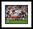 Eli Manning New York Giants NFL Framed 8x10 Photograph Super Bowl XLII Escaping Sack