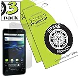 Spare Products (3 Pack) of LG Optimus 2X/G2x Screen Protectors (ANTI-GLARE) ....
