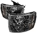 Spyder Auto PRO-YD-CS07-HL-SM Smoke Halo LED Projection Headlight