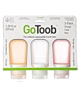 humangear GoToob 1.25 oz - 3 Pack Assorted Colors