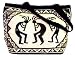Kokopelli ~ Flat Bottom Jacquard Purse