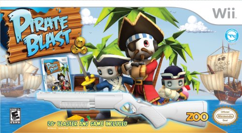 Pirate Blast  White Gun Bundle 