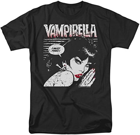 VAMPIRELLA/I MUST FEED - S/S ADULT 18/1 - BLACK - small