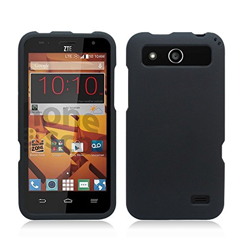 ZTE Maven Z812 (AT&T) - Black Protex Hard Snap-On Case + Atom LED ZTE Maven Z812 (AT&T) - Black Protex Hard Snap-On Case + Atom LED