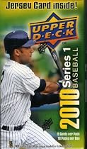 2010 Upper Deck Series 1 Baseball Factory Sealed Retail Box with Game Used Jersey