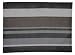 Now Designs Palmyra Placemats, Black, Set of 4