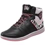 Pony Women's City Wings Cosmo Hi Sneaker,Black/Pink/Purple,6 M US