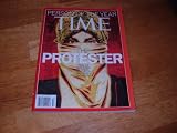 TIME, THE PROTESTER, DECEMBER 26, 2011/JANUARY 2, 2012, PERSON OF THE YEAR