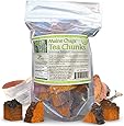 Maine Chaga Premium Tea Chunks, Small, Pre-Cubed Chunks Eliminates Need To Saw Or Hammer To Resize , Makes 34-50+ Servings, Not cultivated, 100% Wild Harvested