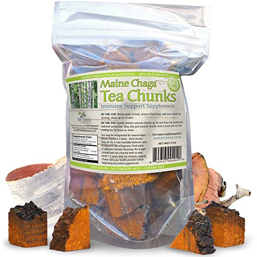 Maine Chaga Tea Chunks