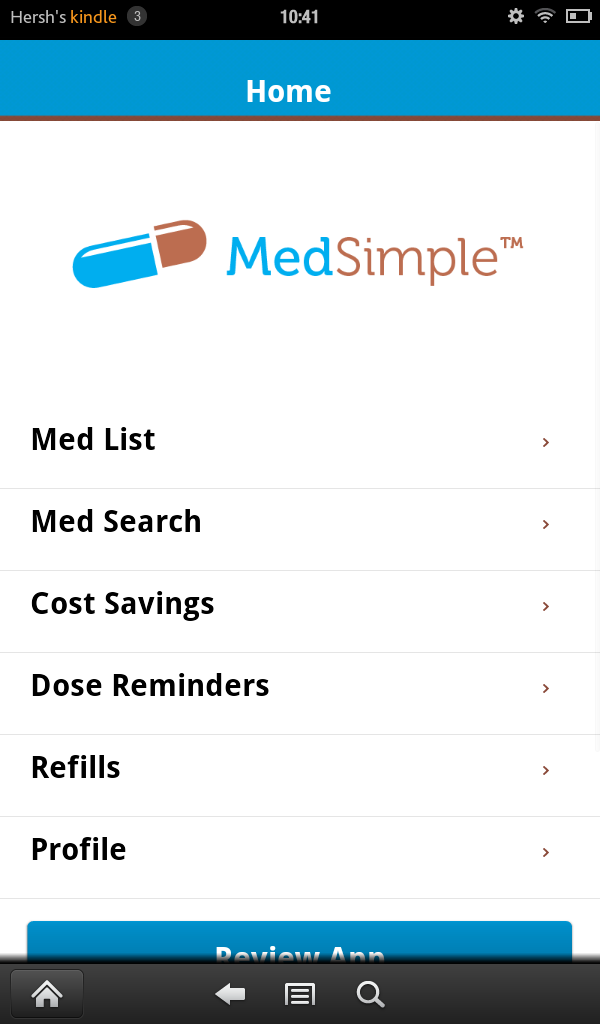Amazon.com: MedSimple: Appstore for Android
