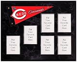 Cincinnati Reds Mini Pennant Plaque (No Cards)