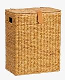 The Basket Lady Recycling Basket in Water Hyacinth