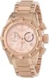 Invicta Women's 12460 Bolt Reserve Chronograph Rose Tone Dial 18k Rose Gold Ion-Plated Stainless Steel Watch from Invicta