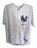 Whitey Ford New York Yankees Autographed/Hand Signed Majestic Pinstripe Jersey
