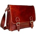 DELARA Messenger Bag aus Leder