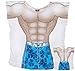 Tropical Guy Board Shorts Cover-Up T-Shirt Size M/L