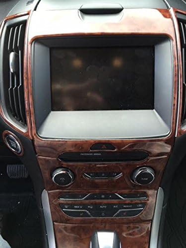 FORD EDGE INTERIOR BURL WOOD DASH TRIM KIT SET 2015 2016 2017