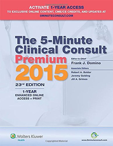 the 5 minute clinical consult premium 2015 1 year enhanced online access print the 5 minute consult series