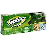 Swiffer Sweeper Complete Pack with 2 Dry Sweeping Cloths and 1 Wet Mopping Cloths