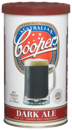 Coopers Australian Dark Ale Beer Kit, Hopped Malt Concentrate, 3.75-Pound Can