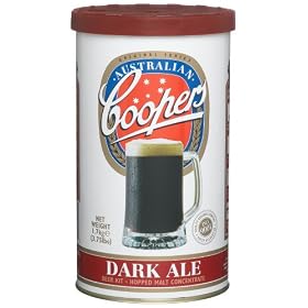Coopers Australian Dark Ale Beer Kit, Hopped Malt Concentrate, 3.75-Pound Can