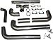 MBRP S8212AL SMOKERS Aluminized Turbo Back 5" Dual Side Exhaust System
