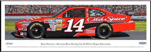 Blakeway Panoramas Tony Stewart Framed Car Panoramic - Tony Stewart Each