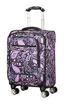 Ricardo Beverly Hills Mar Vista 17-Inch 4 Wheel Expandable Wheelaboard, Purple Paisley, One Size
