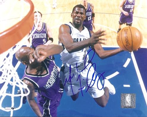 Michael Finley Autographed Dallas Mavericks 8x10 Photo